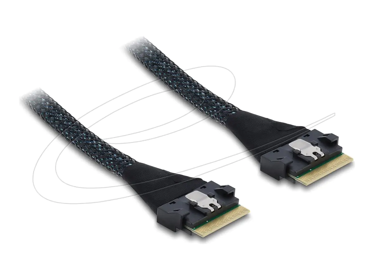 Delock Internes SAS-Kabel - 8i Slim SAS (SFF-8654)