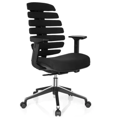 hjh OFFICE Bürodrehstuhl ERGO LINE II 45-55cm Synchronmechanik Rolle hart gebremst (für Teppichboden) Aluminium schwarz hjh OFFICE Bürodrehstuhl ERGO LINE II 45-55cm Synchronmechanik Rolle hart gebremst (für Teppichboden) Aluminium schwarz