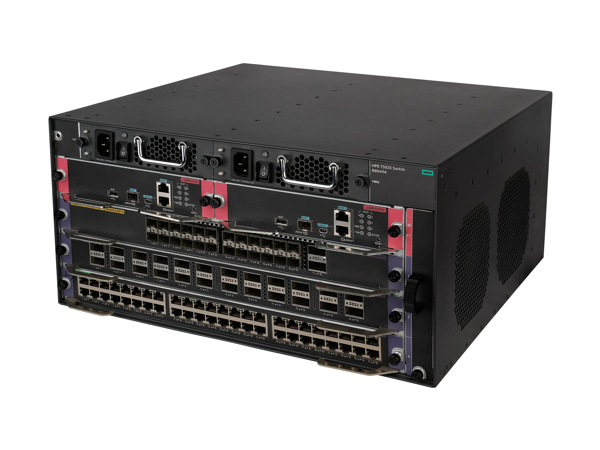 HPE FlexNetwork 7503X Chassis - Switch - L3 R8N49A