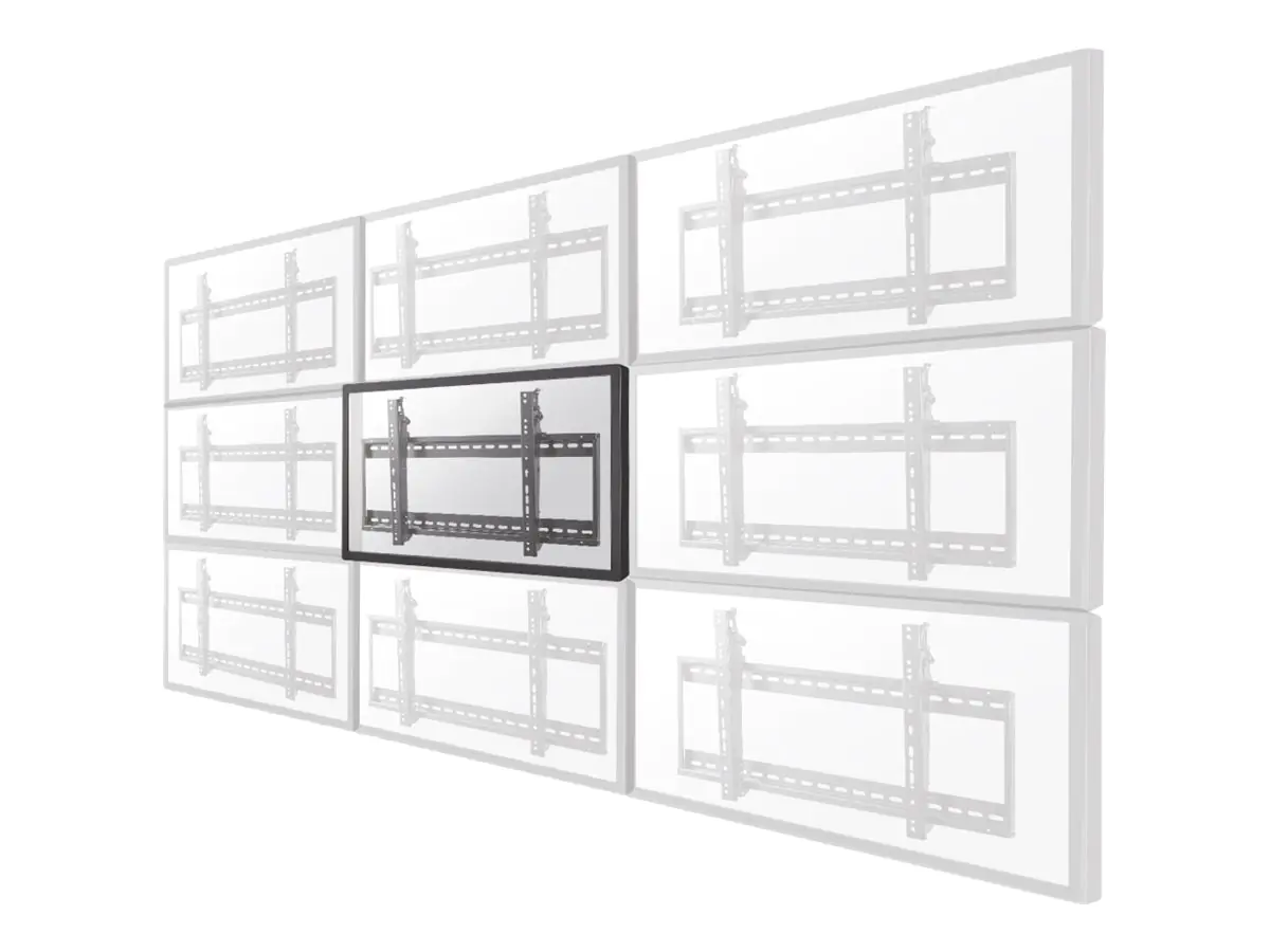 Neomounts LED-VW500 - Halterung - fest - für LCD-Display - Schwarz - Bildschirmgröße: 81.28-190.5 cm (32"-75") - Wandmontage