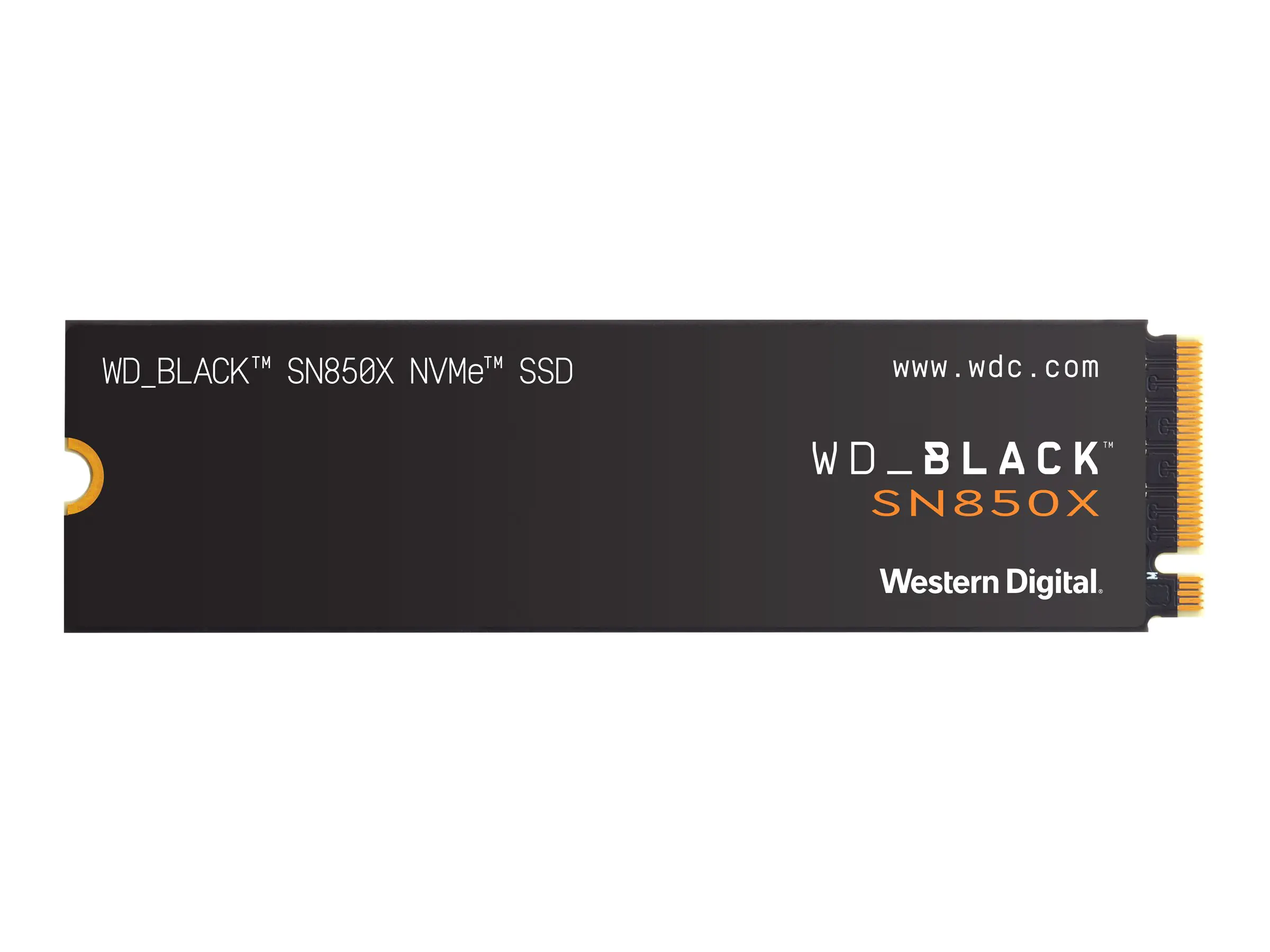 WD_BLACK SN850X NVMe SSD WDBB9G0020BNC - SSD - 2 TB - intern - M.2 2280 - PCIe 4.0 (NVMe) - Schwarz