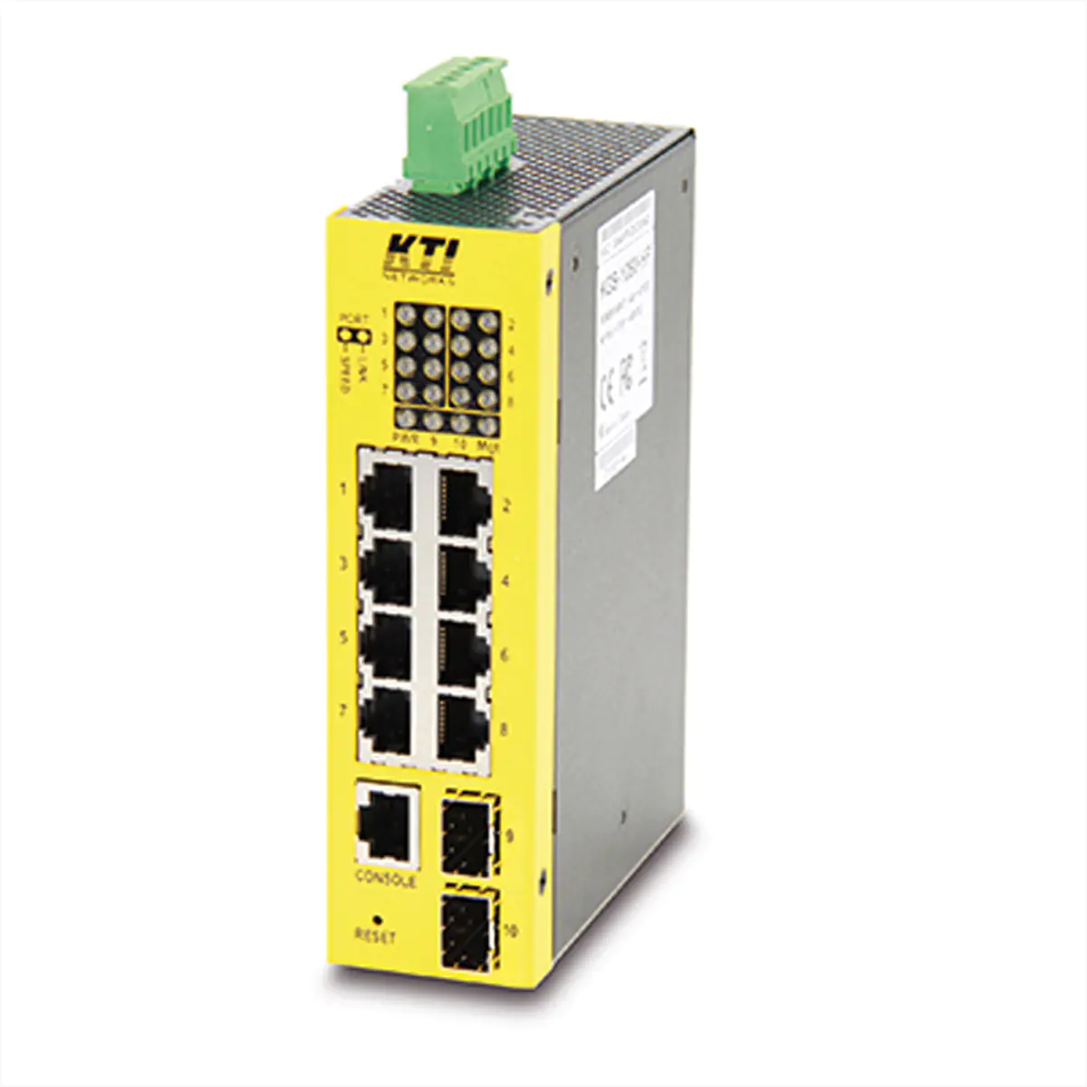KTI KGS-1060-HP - Managed - L2 - Gigabit Ethernet (10/100/1000) - Vollduplex - Power over Ethernet (