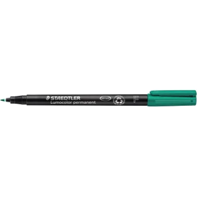 STAEDTLER Folienstift Lumocolor 318-5 0,6mm permanent grün STAEDTLER Folienstift Lumocolor 318-5 0,6mm permanent grün