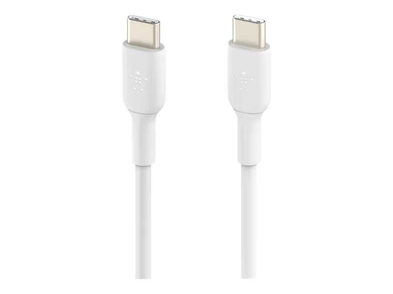 Belkin BoostCharge - USB-Kabel - 24 pin USB-C (M) zu 24 pin USB-C (M) - 2 m - weiß