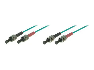 Alcasa Patch-Kabel ST multi-mode (M) LW-8005ST3 Glasfaser 50 cm