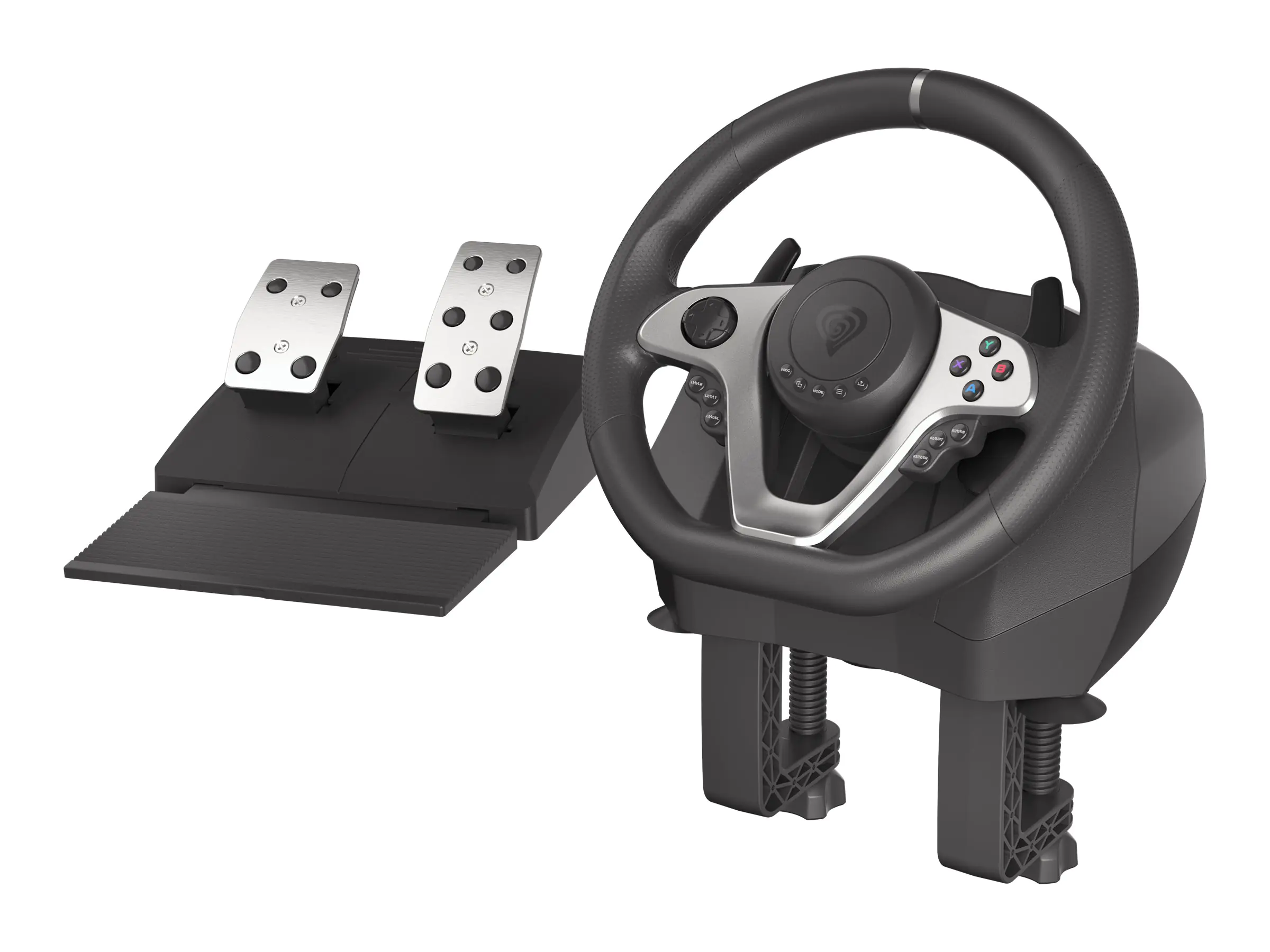 natec Genesis Seaborg 400 - Lenkrad- und Pedale-Set NGK-1567