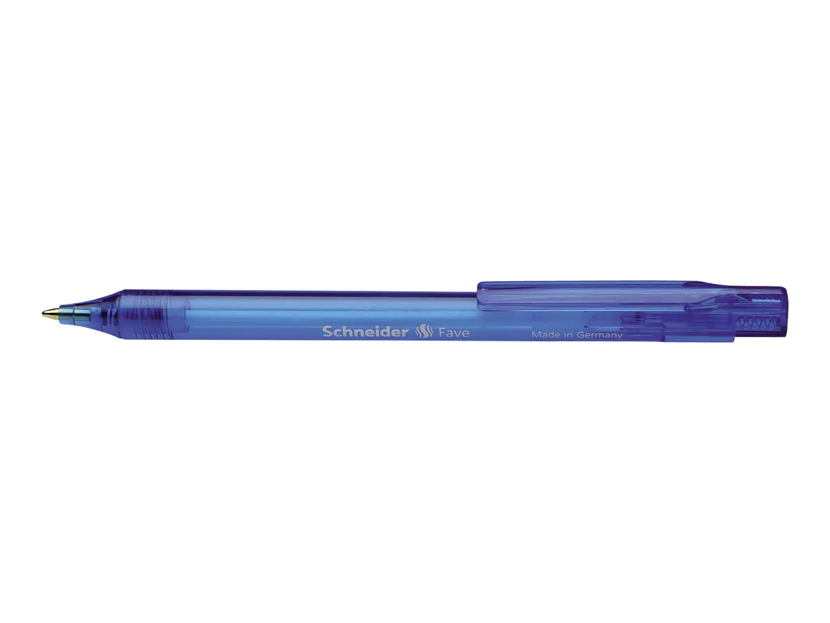 Schneider Kugelschreiber Fave 770 130403 Druckmechanik Mine blau
