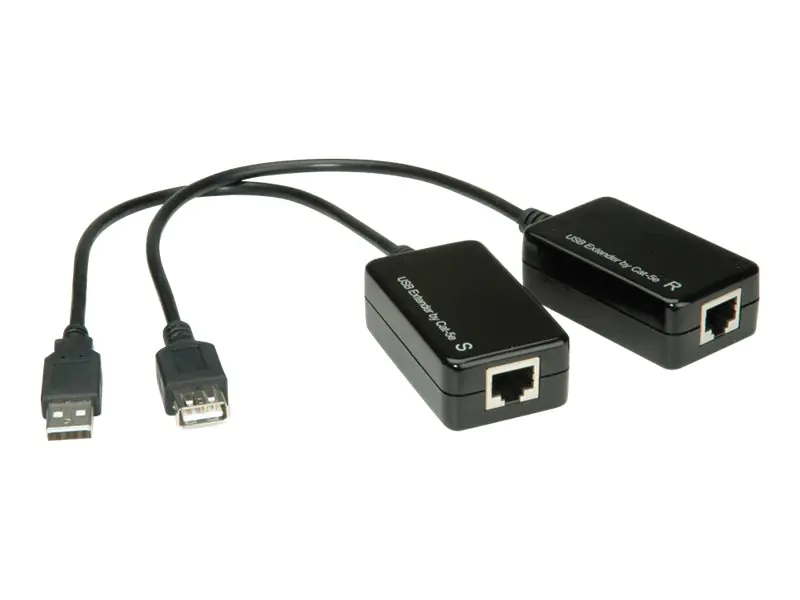 VALUE USB 1.1 Extender over RJ-45 - Remote-Einheit und lokale Einheit - USB-Erweiterung - USB - bis zu 45 m VALUE USB 1.1 Extender over RJ-45 - Remote-Einheit und lokale Einheit - USB-Erweiterung - USB - bis zu 45 m