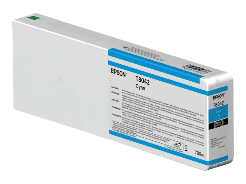 Epson T804200 - 700 ml - Cyan - original - Tintenpatrone C13T804200