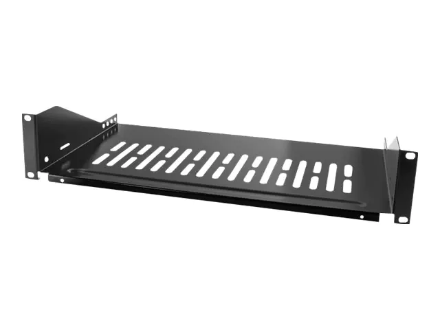 LogiLink Rack - Regal - Schwarz, RAL 9005 - 2U - 48.3 cm (19") SF2C45B
