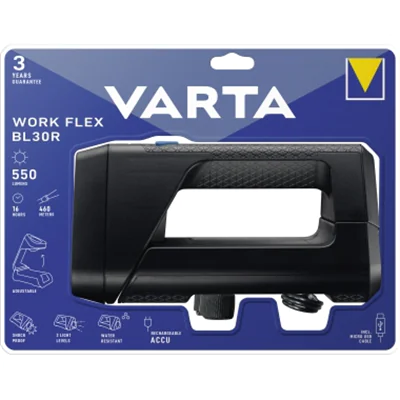 Varta Arbeitsleuchte Work Flex BL 30 R 18684101401 Varta Arbeitsleuchte Work Flex BL 30 R 18684101401
