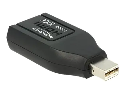 Delock - HDMI-Adapter - Mini DisplayPort männlich zu HDMI weiblich - Schwarz