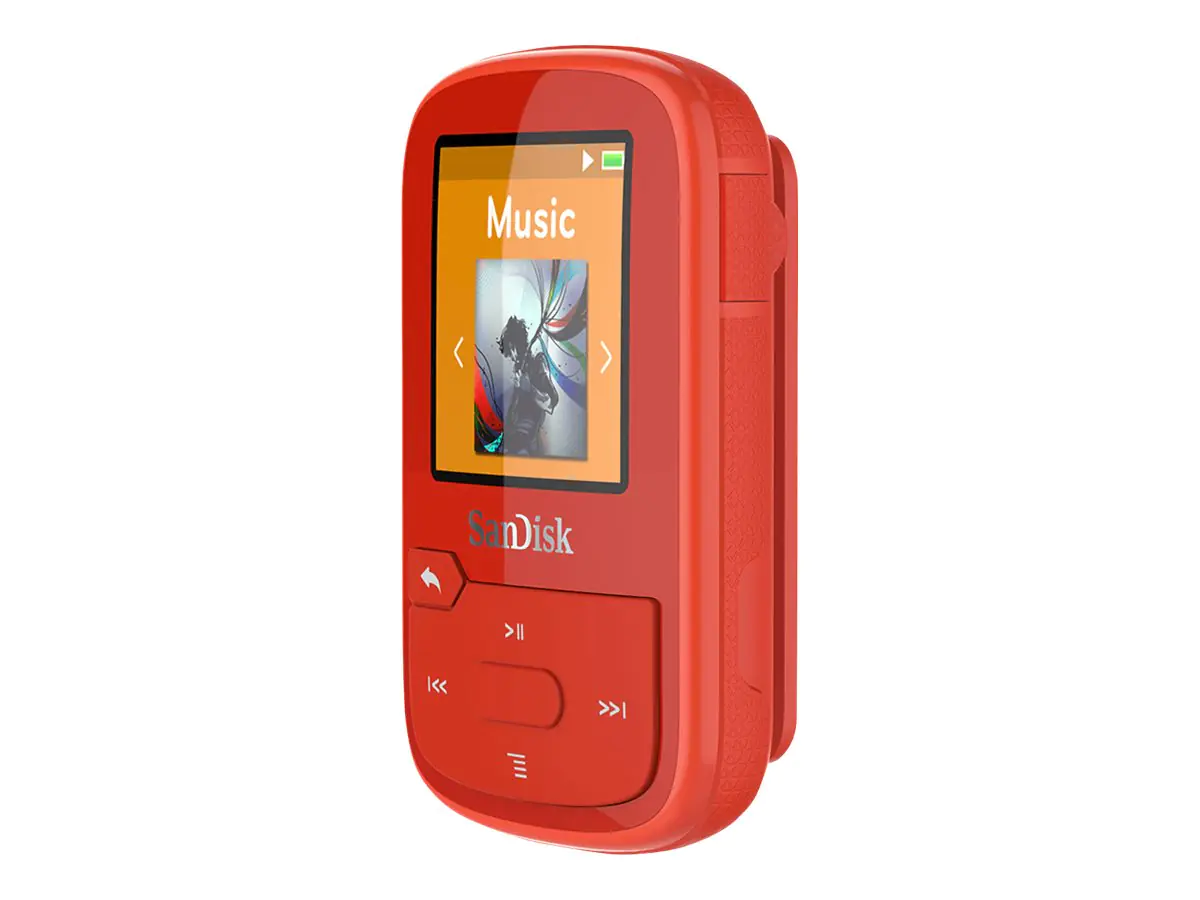 SanDisk Clip Sport Plus - Digital Player - 16 SDMX28-016G-G46R