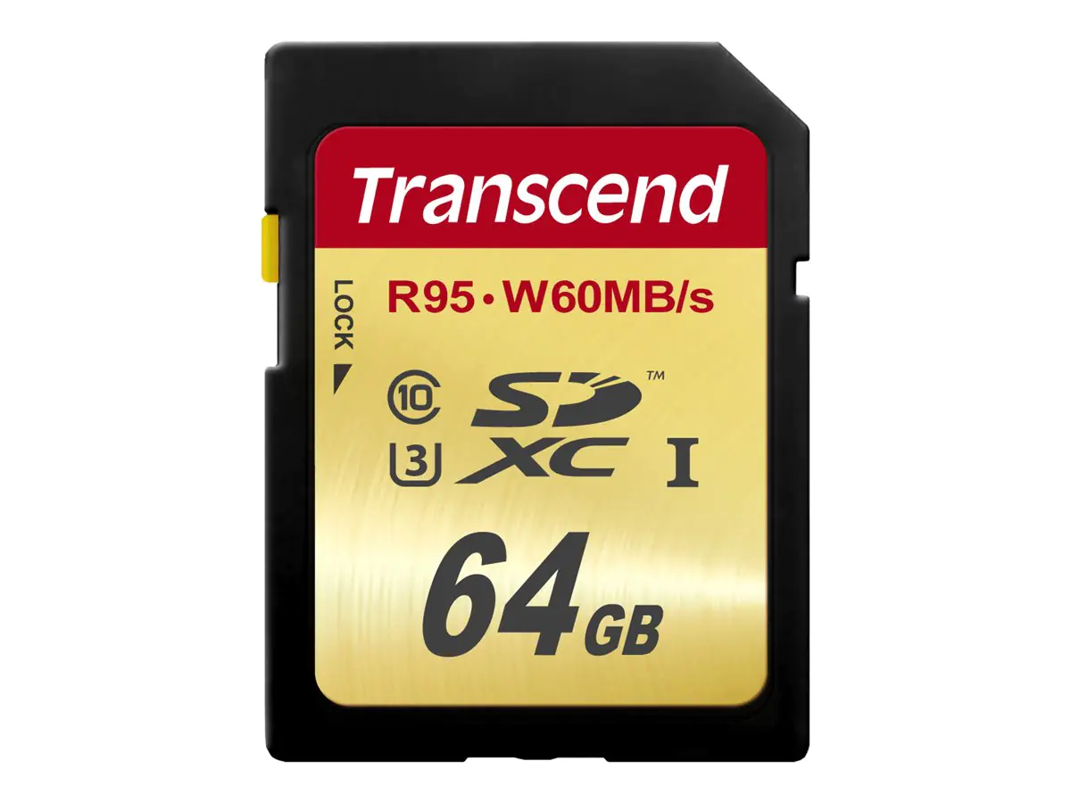 Transcend Ultimate - Flash-Speicherkarte - 64 GB - UHS Class 3 - SDXC UHS-I Transcend Ultimate - Flash-Speicherkarte - 64 GB - UHS Class 3 - SDXC UHS-I