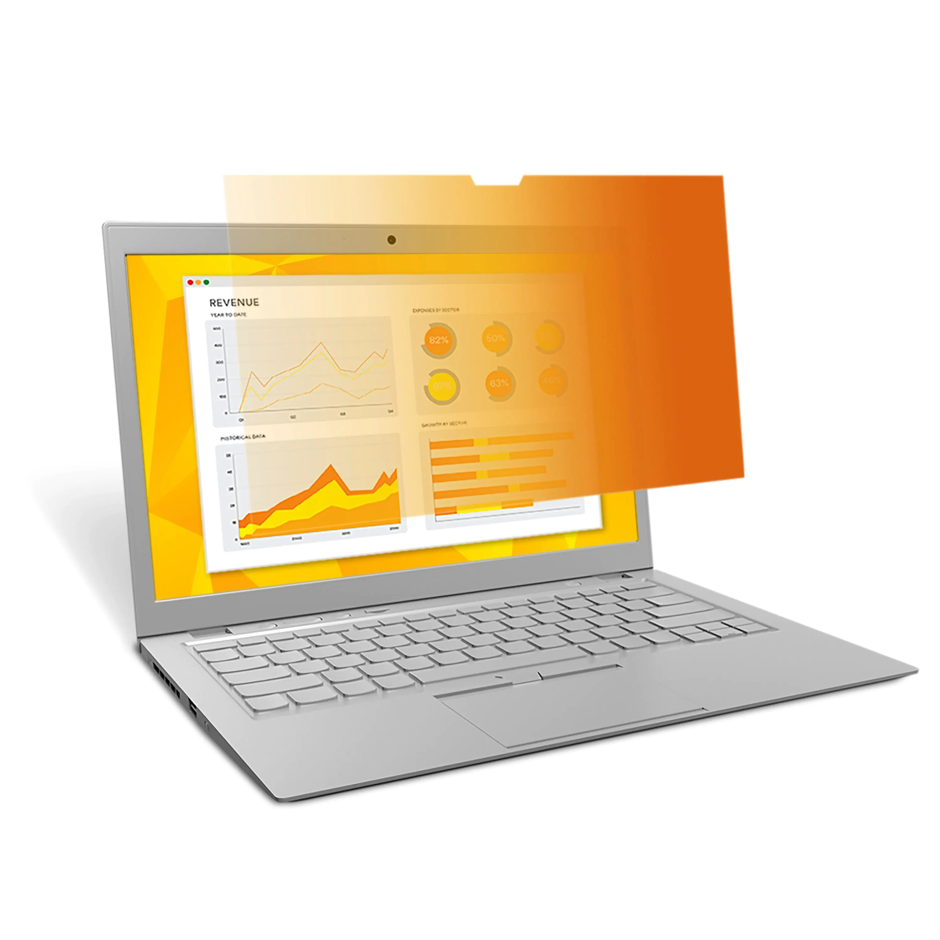 3M Blickschutzfilter Gold für Touch-Laptops mit 12,5" Vollbild - Blickschutzfilter für Notebook - 31,8 cm Breitbild (12,5" Diagonale) - Gold 3M Blickschutzfilter Gold für Touch-Laptops mit 12,5" Vollbild - Blickschutzfilter für Notebook - 31,8 cm Breitbild (12,5" Diagonale) - Gold