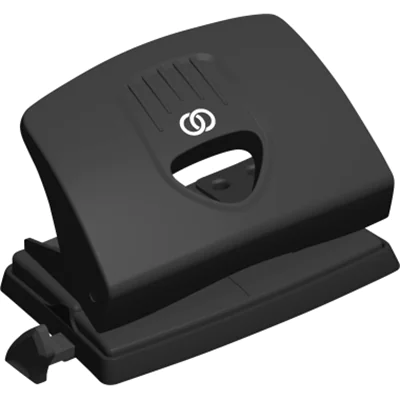 Soennecken Locher oeco 8cm 20 Bl. (80 g/m²) mit Anschlagschiene schwarz Soennecken Locher oeco 8cm 20 Bl. (80 g/m²) mit Anschlagschiene schwarz