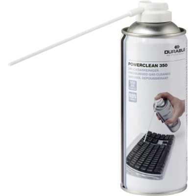 DURABLE Druckluftspray POWER CLEAN 582919 350ml DURABLE Druckluftspray POWER CLEAN 582919 350ml