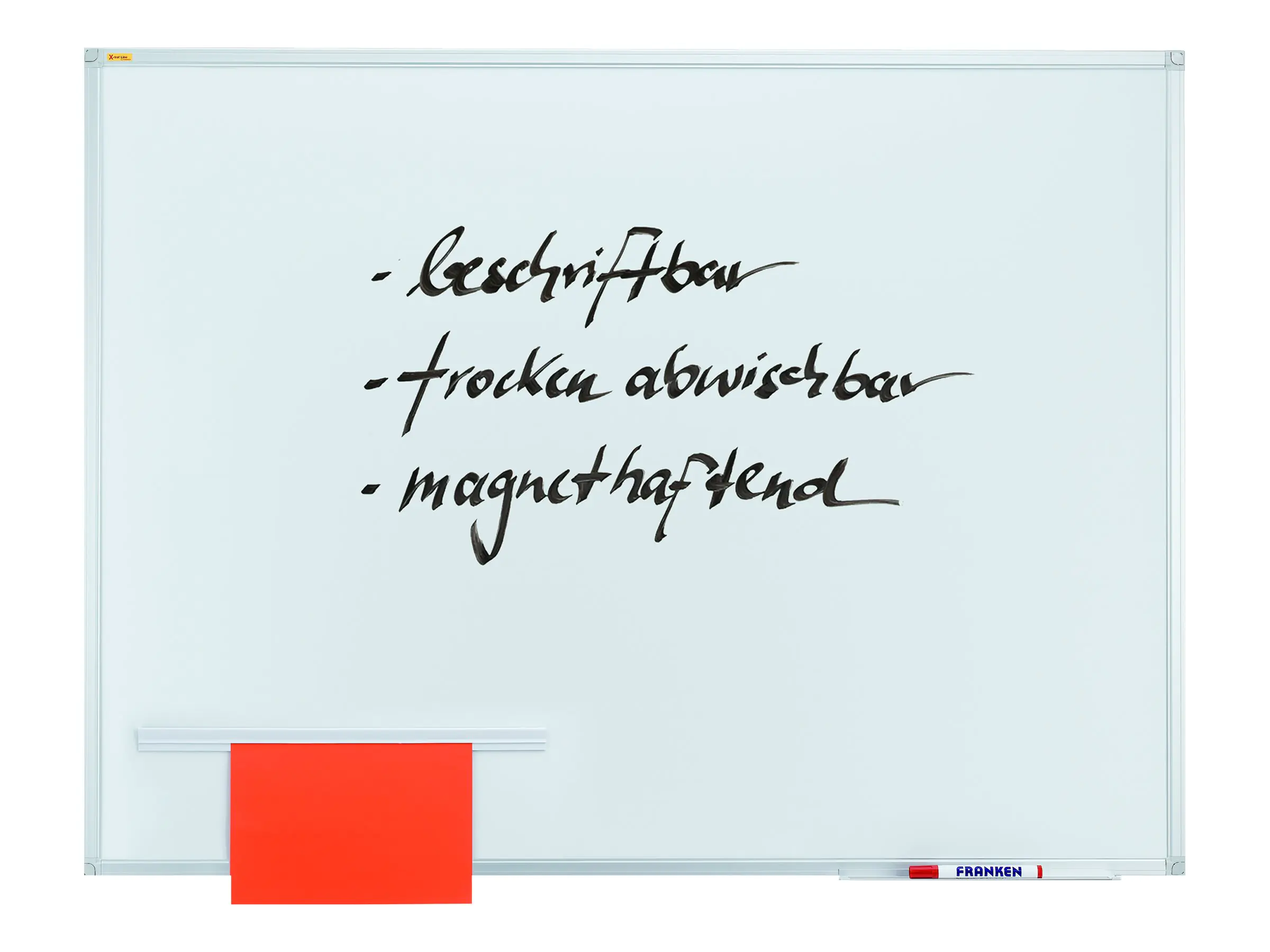 Franken Whiteboard X-tra Line SC3110 120x300cm lackiert weiß