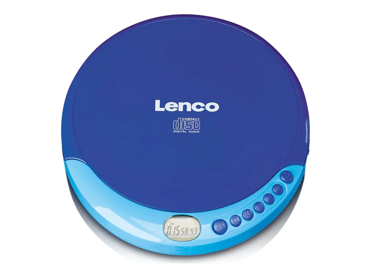 Lenco CD-011 - CD-Player - Blau Lenco CD-011 - CD-Player - Blau