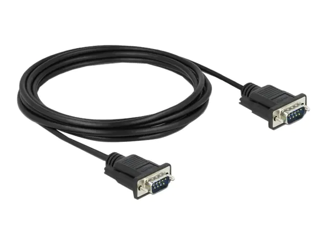 Delock Kabel seriell - DB-9 (M) zu DB-9 (M)