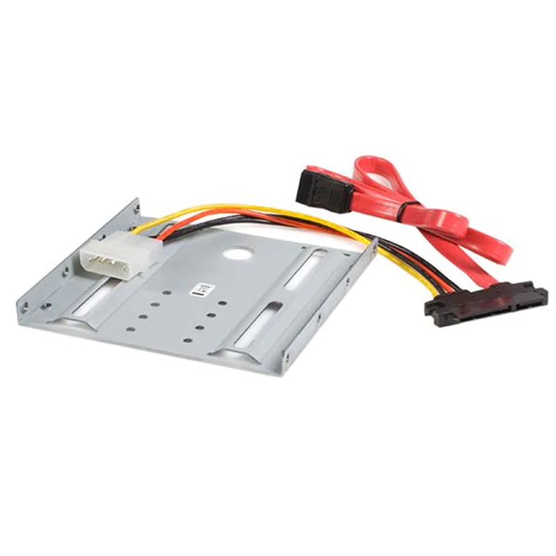 StarTech Adapter Bracket für 2,5 (6.4cm) auf 3,5 (8,9cm) HDD - SATA / SSD Festplatten Einbaurahmen für 3.5 Zoll Schacht - Laufwerksschachtadapter - für P/N: 25S22M2NGFFR, S322M225R, SAT2M2NGFF25, SAT32M225, SAT32MSAT257, ST521PMINT