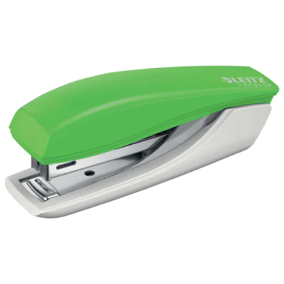Leitz Heftgerät NeXXt Recycle Mini No. 10 fest/lösbar/nageln 10 Bl. (80 g/m²) Metall/Kunststoff (Kunststoff, 81 % recycelt) grün Leitz Heftgerät NeXXt Recycle Mini No. 10 fest/lösbar/nageln 10 Bl. (80 g/m²) Metall/Kunststoff (Kunststoff, 81 % recycelt) grün