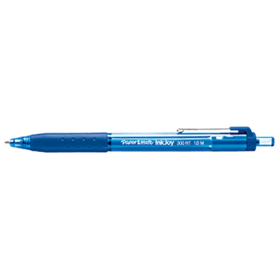 Papermate Kugelschreiber InkJoy 300 RT S0959920 M Druckmechanik blau Papermate Kugelschreiber InkJoy 300 RT S0959920 M Druckmechanik blau