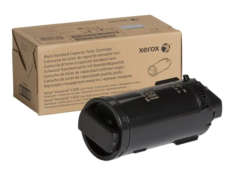 Xerox VersaLink C605 - Schwarz - Original - Tonerpatrone - für VersaLink C600, C605 Xerox VersaLink C605 - Schwarz - Original - Tonerpatrone - für VersaLink C600, C605
