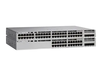 Cisco Catalyst 9200L - Network Advantage - Switch - L3 - 24 x 10/100/1000 + 4 x Gigabit SFP (Uplink) C9200L-24T-4G-A-RF