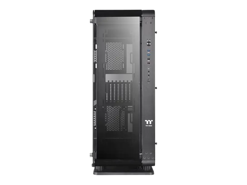 Thermaltake Core P8 Tempered Glass - Tower - ATX - Seitenteil mit Fenster (gehärtetes Glas) - keine Spannungsversorgung (PS/2) - Schwarz - USB/Audio