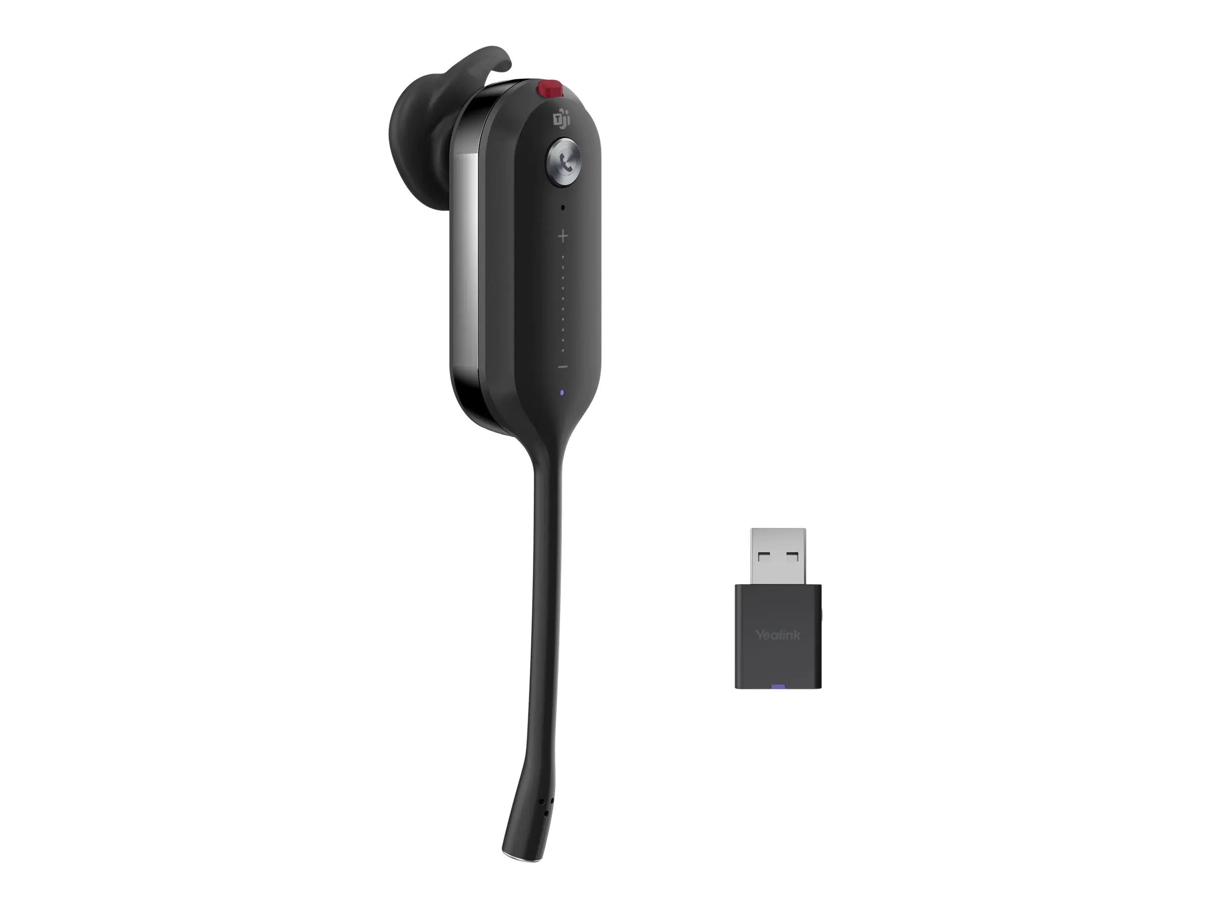 Yealink WH63 Portable - Headset - im Ohr - konvertierbar - DECT - kabellos - USB-A über DECT-Adapter - Zertifiziert für Microsoft Teams