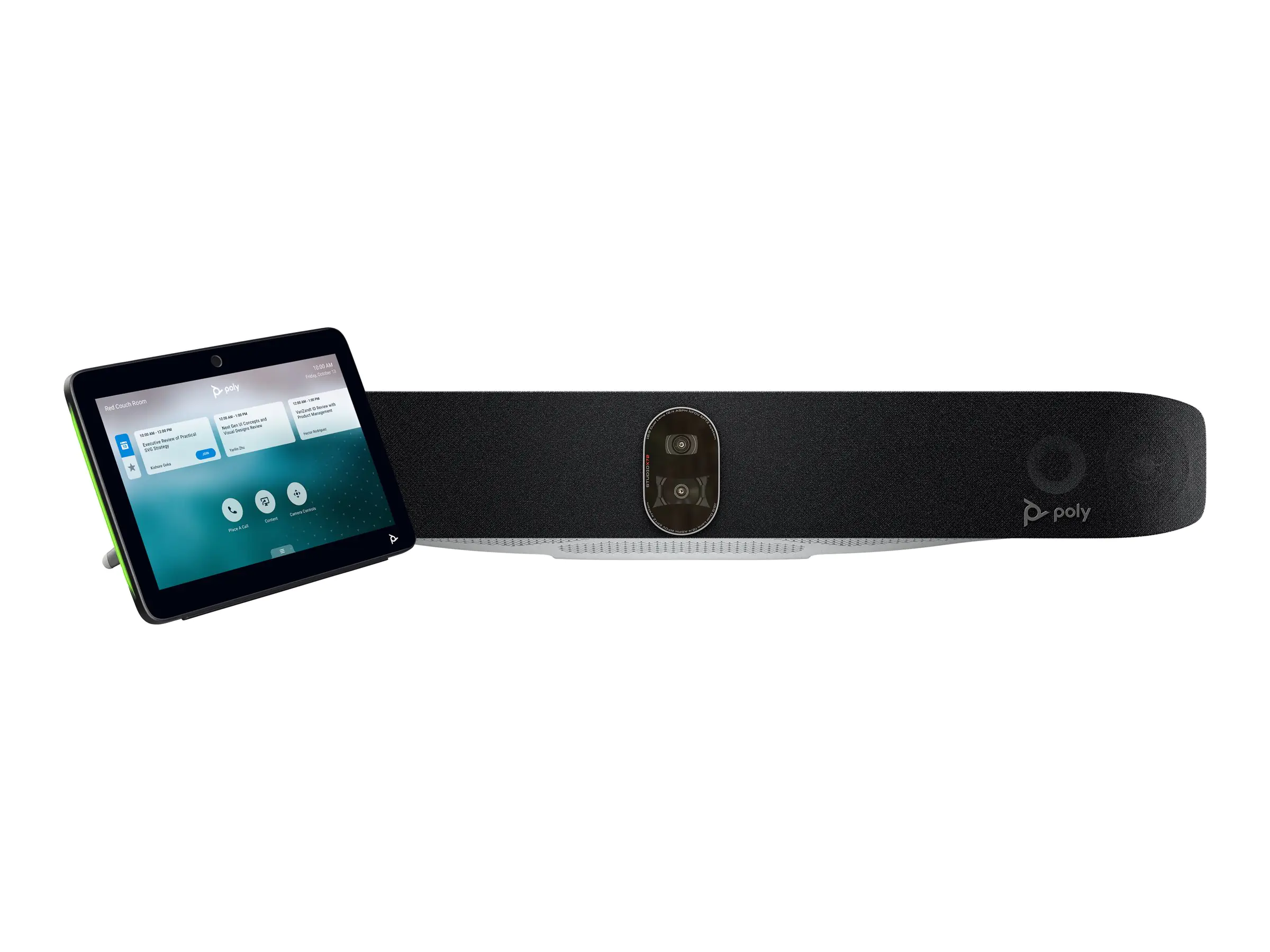Poly HP Poly Studio X72 - Ohne Stromkabel - Kit für Videokonferenzen (Videoleiste, Poly TC10