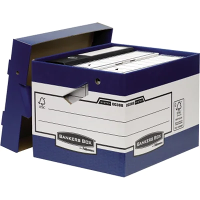 Bankers Box Archivbox Ergo Box Heavy Duty 0038801 blau Bankers Box Archivbox Ergo Box Heavy Duty 0038801 blau
