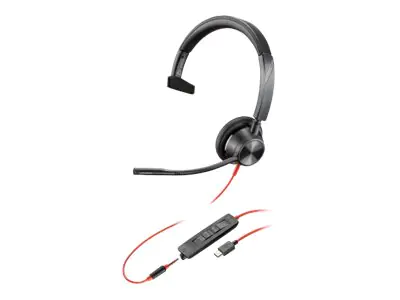 Poly Blackwire 3315 - Microsoft Teams - 3300 214015-01