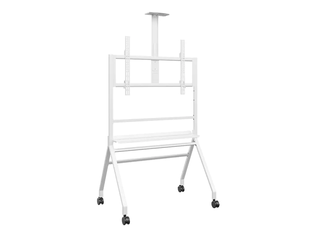 Hagor BrackIT - Wagen - für Flachbildschirm / AV -Ausrüstung - scandio white - Bildschirmgröße: