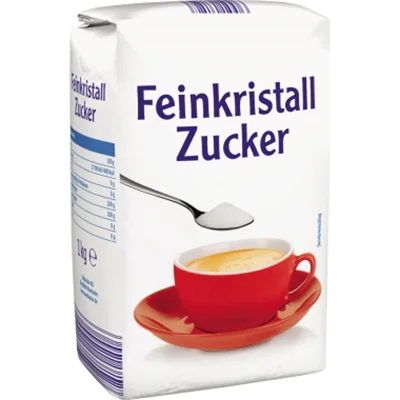 Südzucker Zucker Feinkristall 1.000 g/Pack. Südzucker Zucker Feinkristall 1.000 g/Pack.