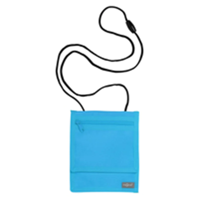 Pagna 99508-20, Brustbeutel, Blau, Nylon, Einfarbig, Umhängegurt, Klettverschluss