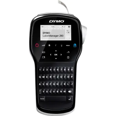 DYMO LabelMANAGER 280 - Beschriftungsgerät - s/w - Thermotransfer - Rolle (1,2 cm) - USB DYMO LabelMANAGER 280 - Beschriftungsgerät - s/w - Thermotransfer - Rolle (1,2 cm) - USB