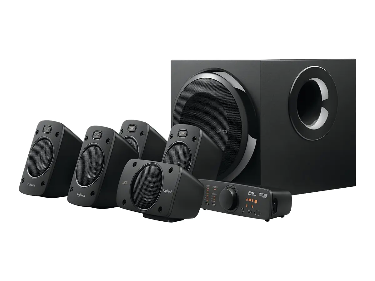 Logitech Z-906 - Lautsprechersystem - für Heimkino - 5.1-Kanal - 500 Watt (Gesamt) 980-000468