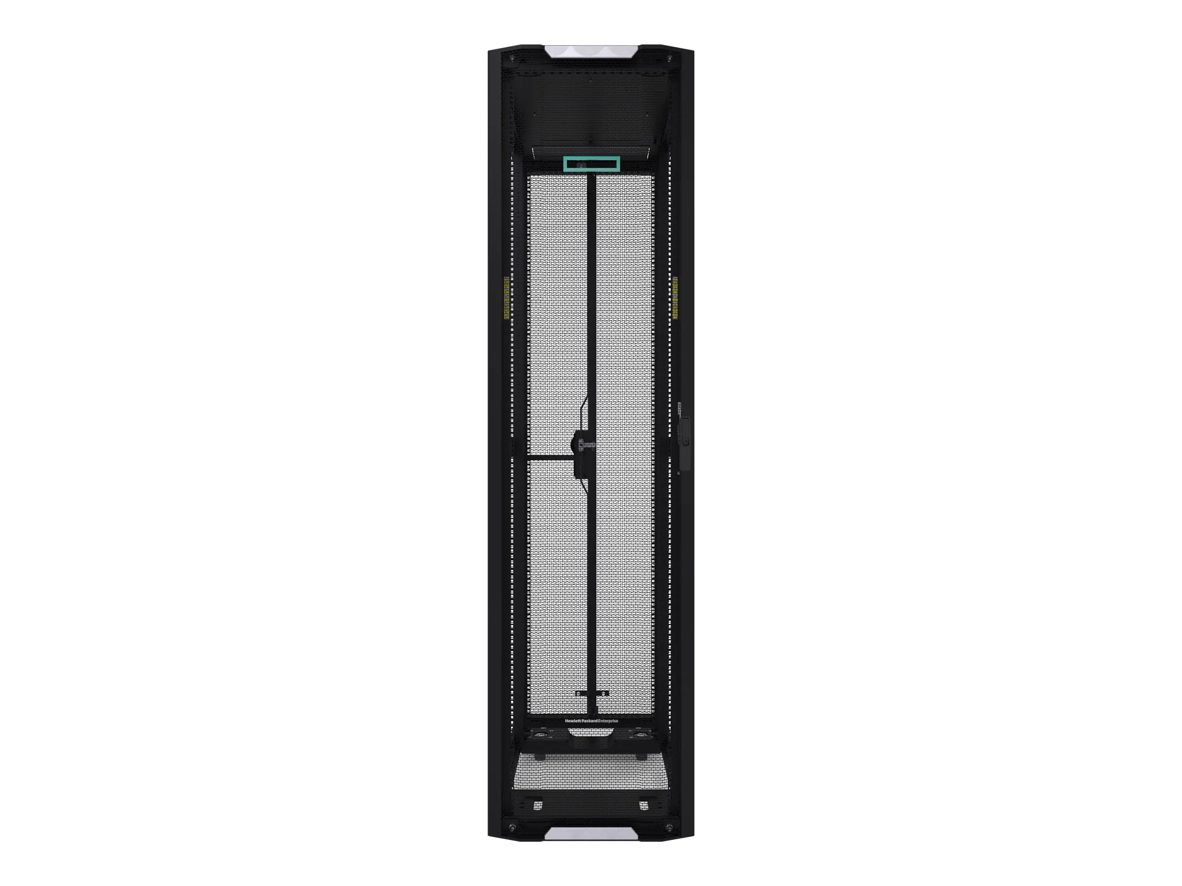 HPE 800mm x 1200mm G2 Enterprise Shock Rack - Schrank - Schwarz mit silbernen Akzenten - 48U -