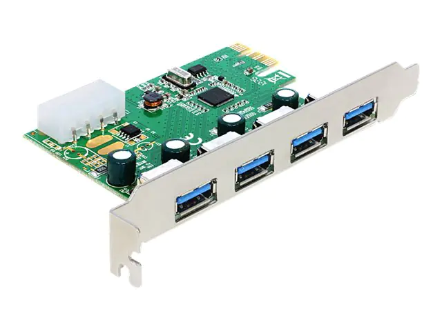 Delock PCI Express Card > 4 x external USB 3.0 89363