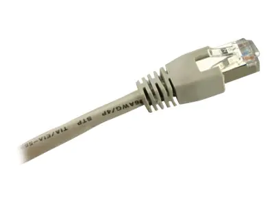 Sharkoon - Patch-Kabel - RJ-45 (M) zu RJ-45 (M) - 50 cm - SFTP - CAT 6 - Schwarz