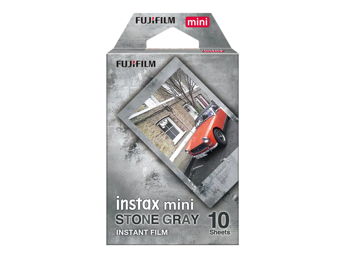 Fujifilm Instax Mini Stone Gray - Instant-Farbfilm B12018