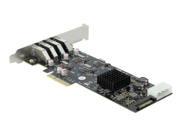 Delock USB-Adapter - PCIe 2.0 x4 Low-Profile 89008