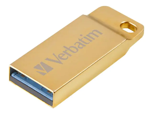 Verbatim Metal Executive - USB-Flash-Laufwerk - 32 GB - USB 3.0 - Gold Verbatim Metal Executive - USB-Flash-Laufwerk - 32 GB - USB 3.0 - Gold