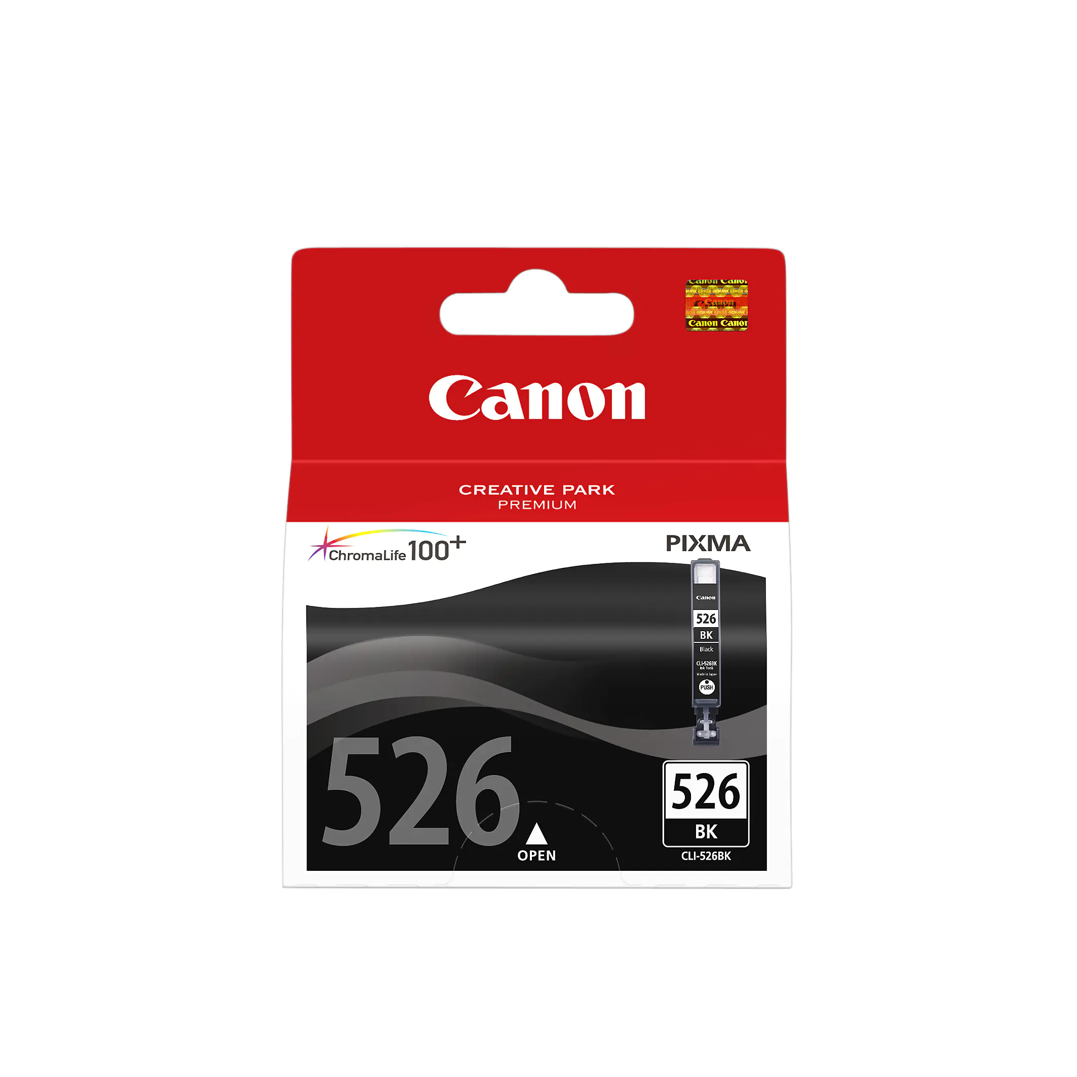 Canon CLI-526BK - Schwarz - Original - Tintenbehälter - für PIXMA iP4950, iX6550, MG5250, MG5350, MG6150, MG6250, MG8150, MG8250, MX715, MX885, MX895 Canon CLI-526BK - Schwarz - Original - Tintenbehälter - für PIXMA iP4950, iX6550, MG5250, MG5350, MG6150, MG6250, MG8150, MG8250, MX715, MX885, MX895