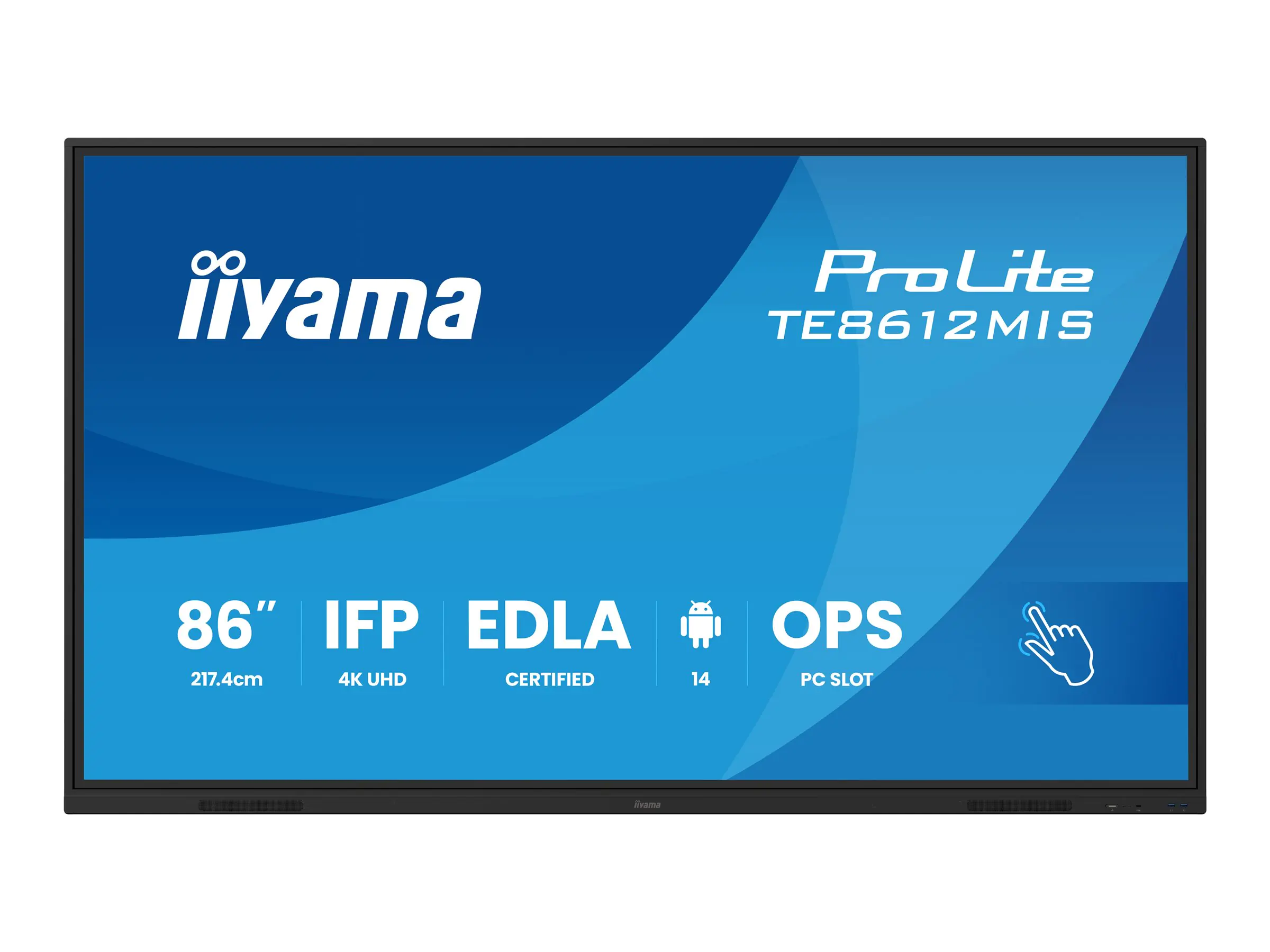 iiyama ProLite TE8612MIS-B4AG 218 cm (86") interaktive Digital Signage - TE8612MIS-B4AG