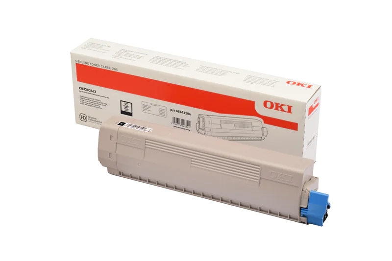 OKI Mit hoher Kapazität - Schwarz - original 46443104