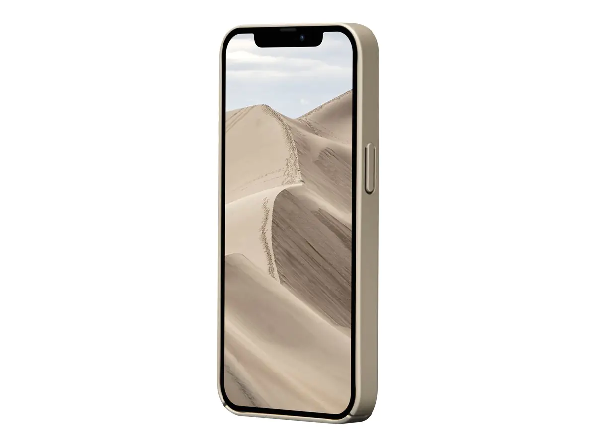 dbramante1928 Dune - Hintere Abdeckung für Mobiltelefon - 100 % recycelter Kunststoff - Sand - für Apple iPhone 14 Pro Max