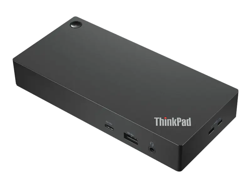 Lenovo ThinkPad Universal USB-C Dock - Dockingstation - USB-C - HDMI, 2 x DP - 1GbE - 90 Watt - CRU - Schweiz - für ThinkPad X1 Yoga Gen 8 21HQ